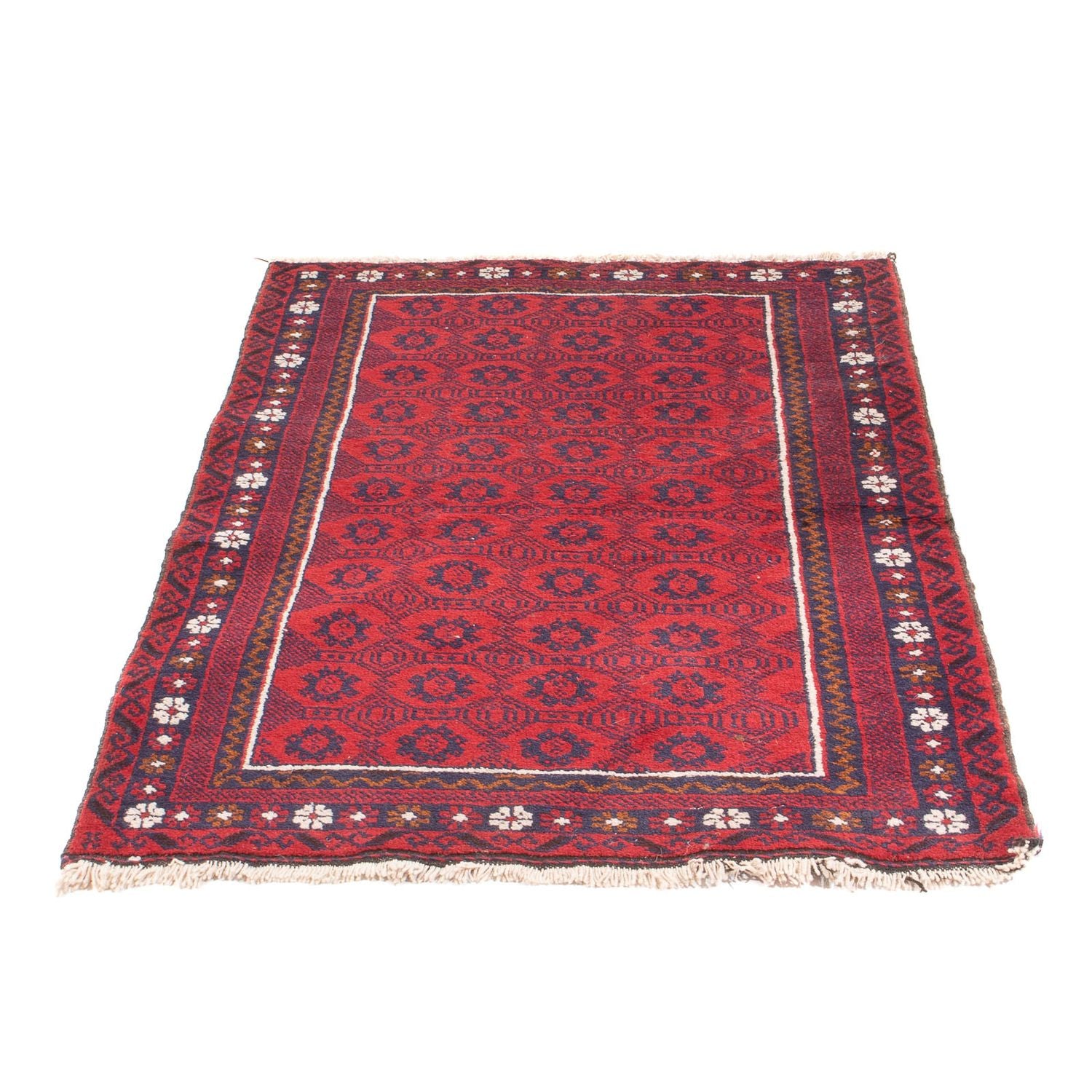 Alfombra Belutsch - 122 x 79 cm - rojo