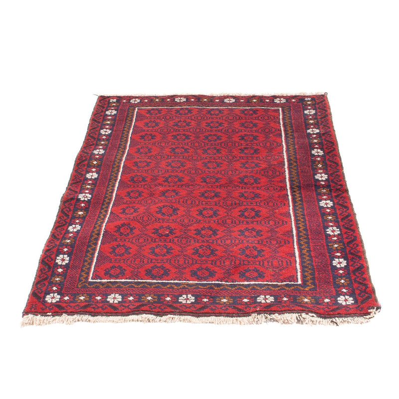 Alfombra Belutsch - 122 x 79 cm - rojo