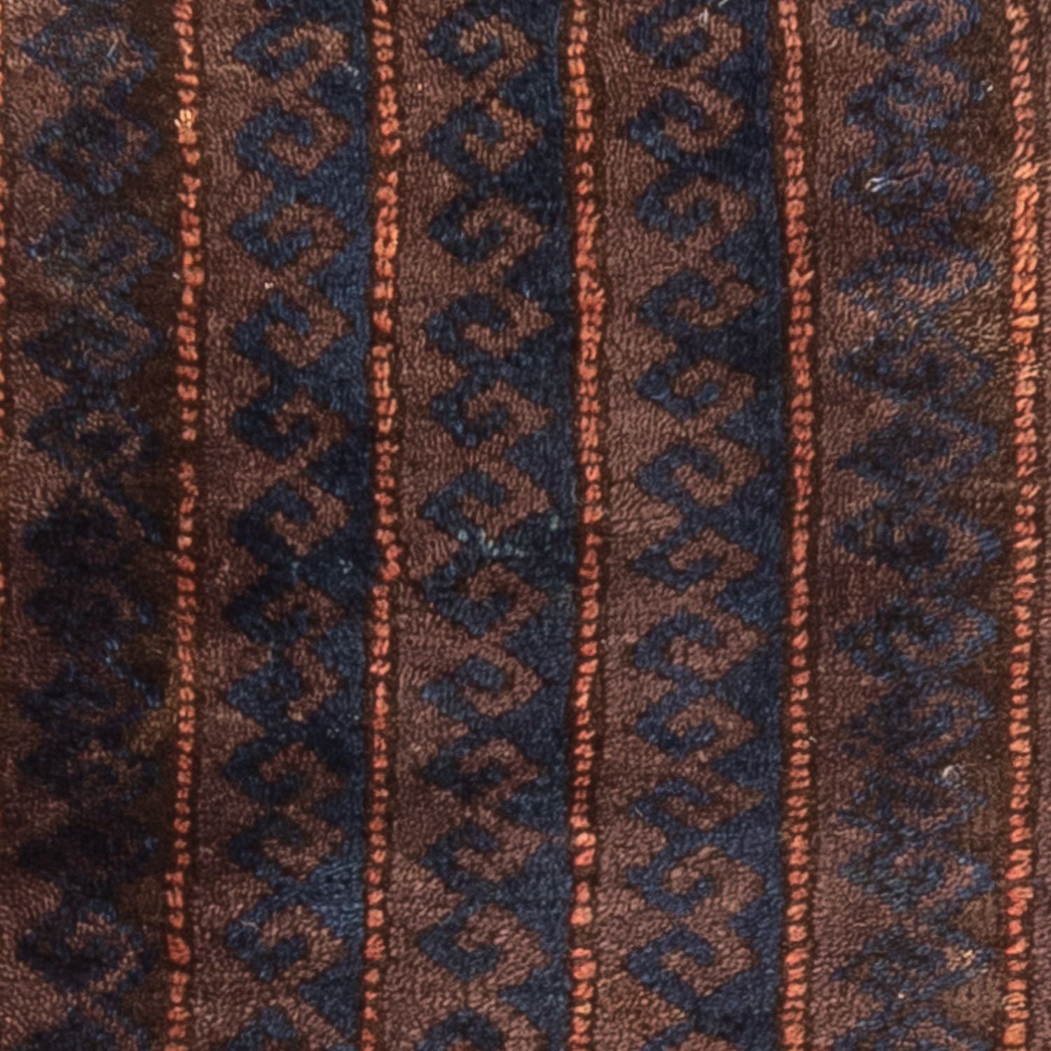 Alfombra afgana - 100 x 61 cm - marrón