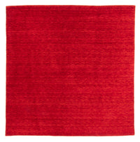 Alfombra Gabbeh - Softy cuadrado  - 200 x 200 cm - rojo