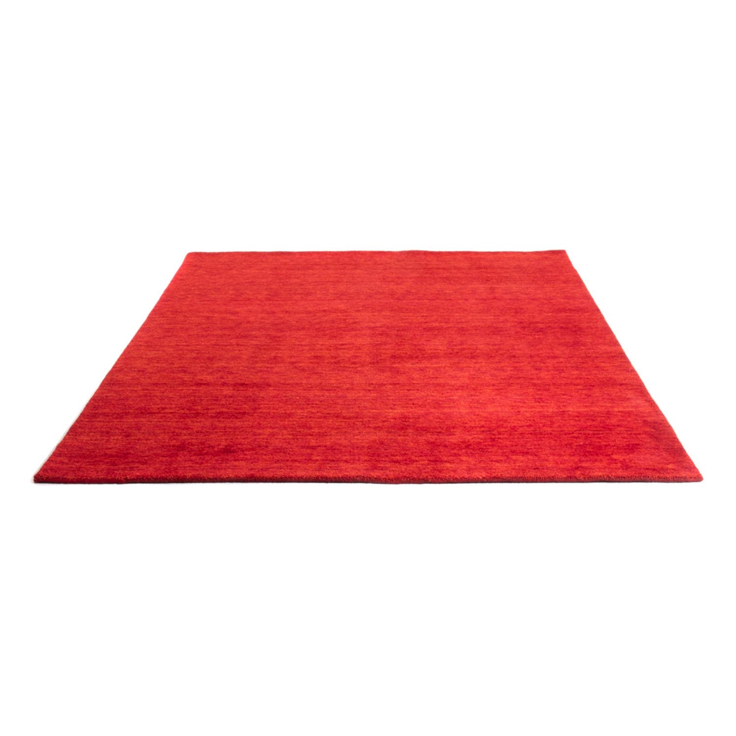 Alfombra Gabbeh - Softy cuadrado  - 200 x 200 cm - rojo