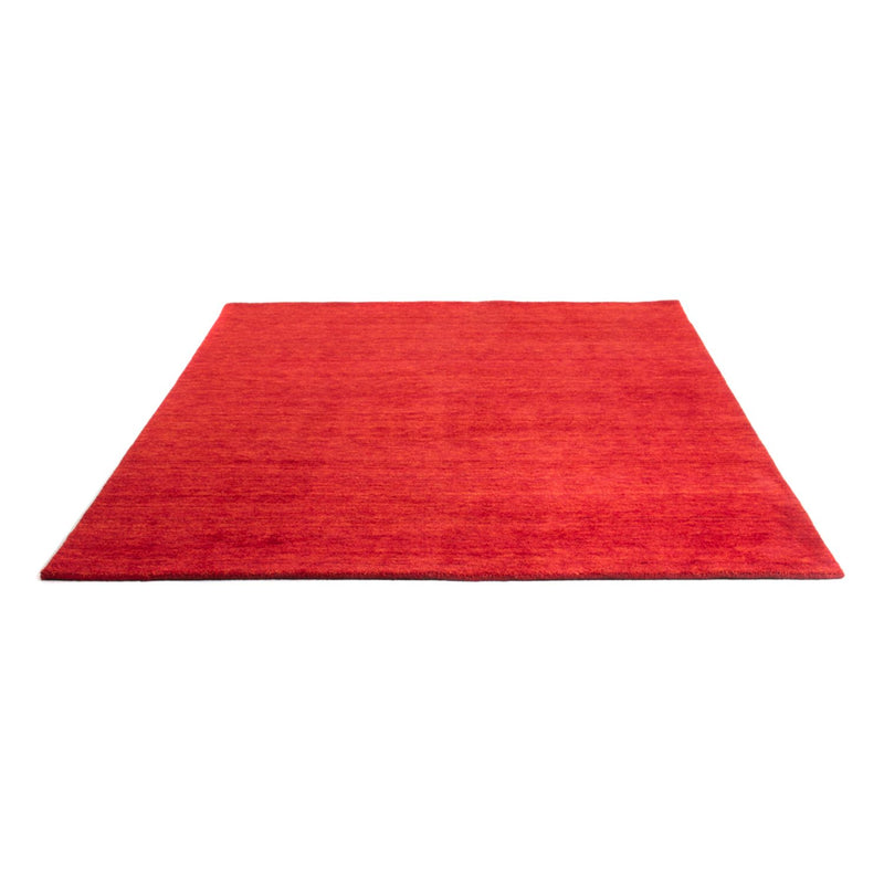Alfombra Gabbeh - Softy cuadrado  - 200 x 200 cm - rojo