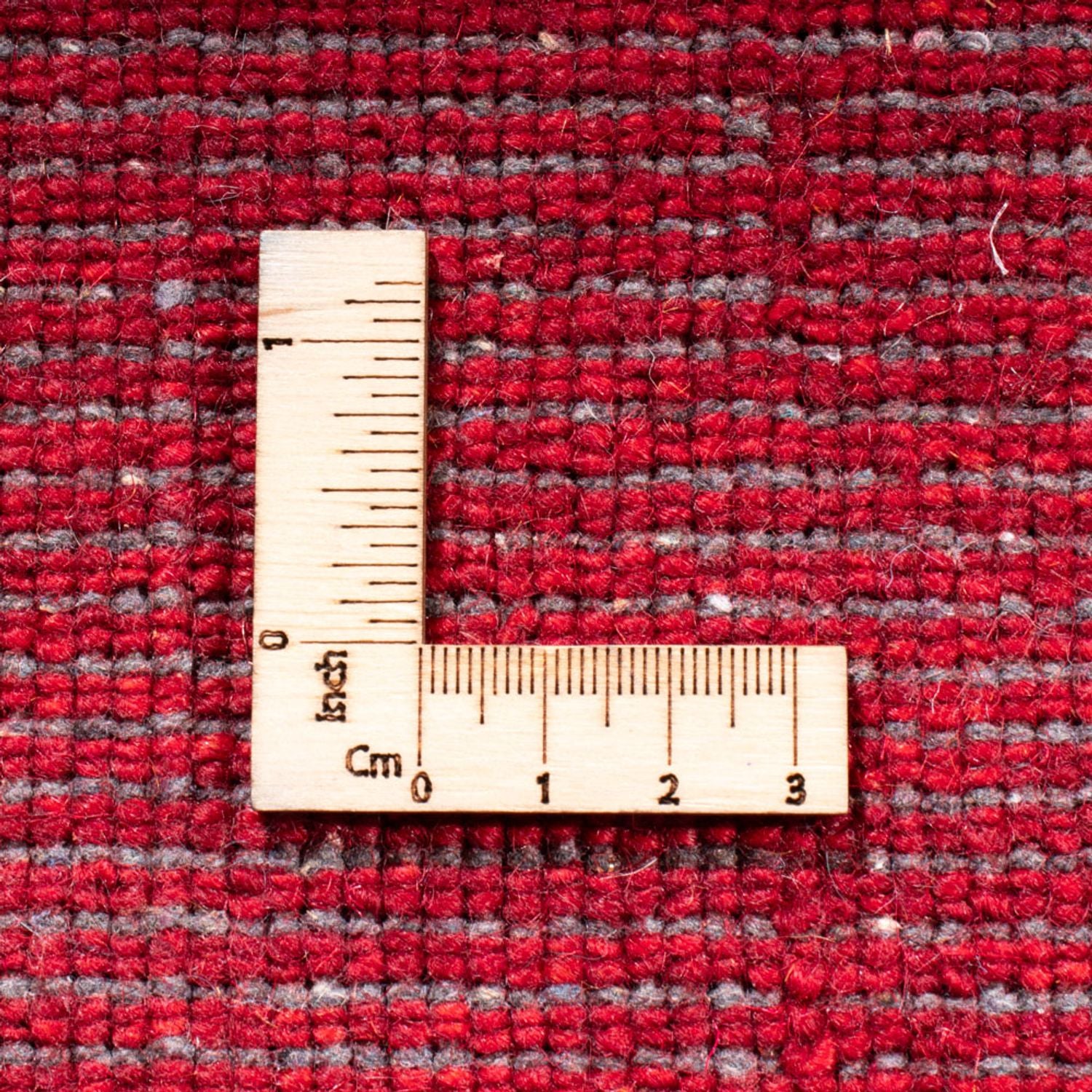 Alfombra Gabbeh - Softy cuadrado  - 200 x 200 cm - rojo