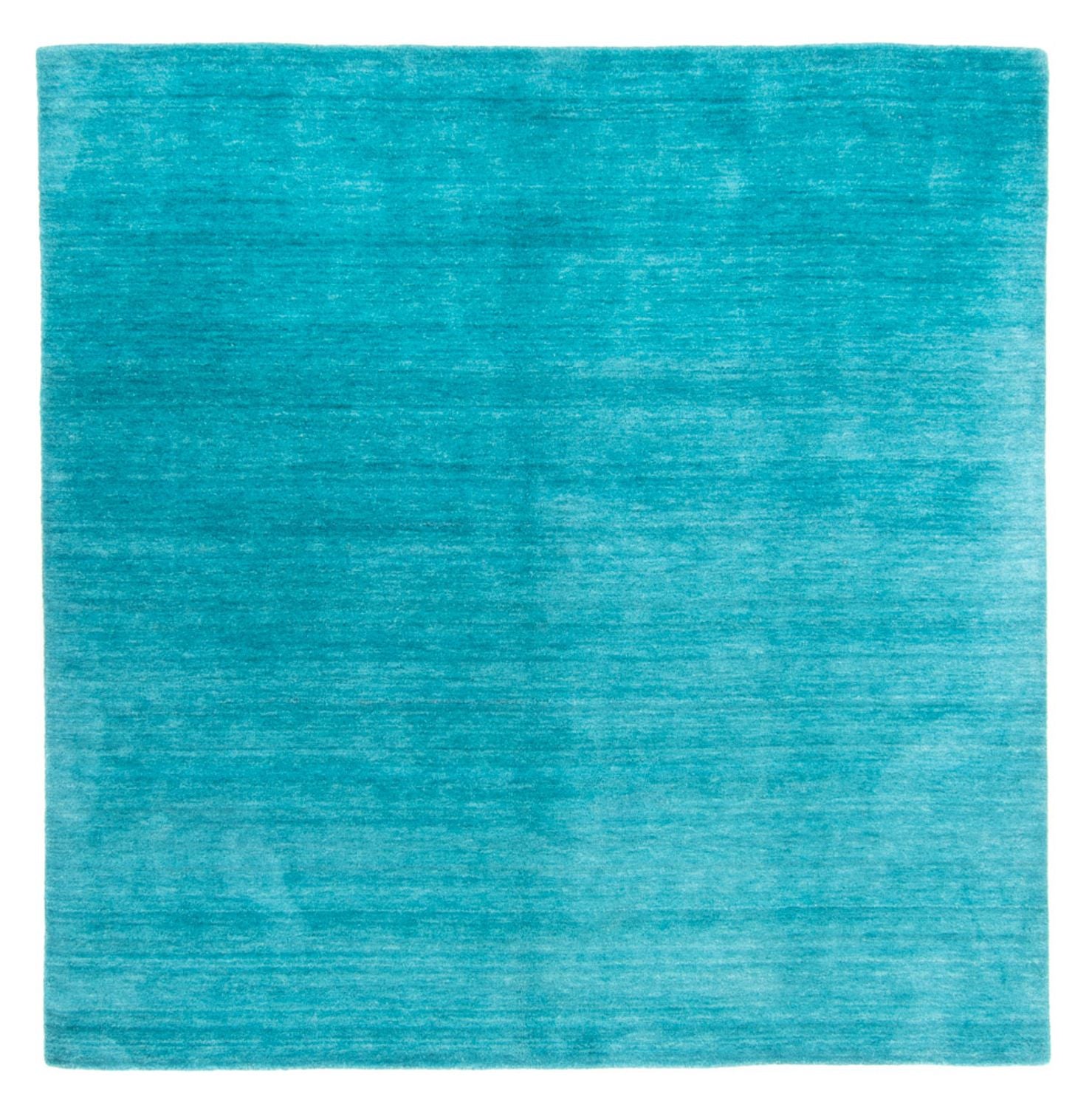Alfombra Gabbeh - Softy cuadrado  - 200 x 200 cm - turquesa