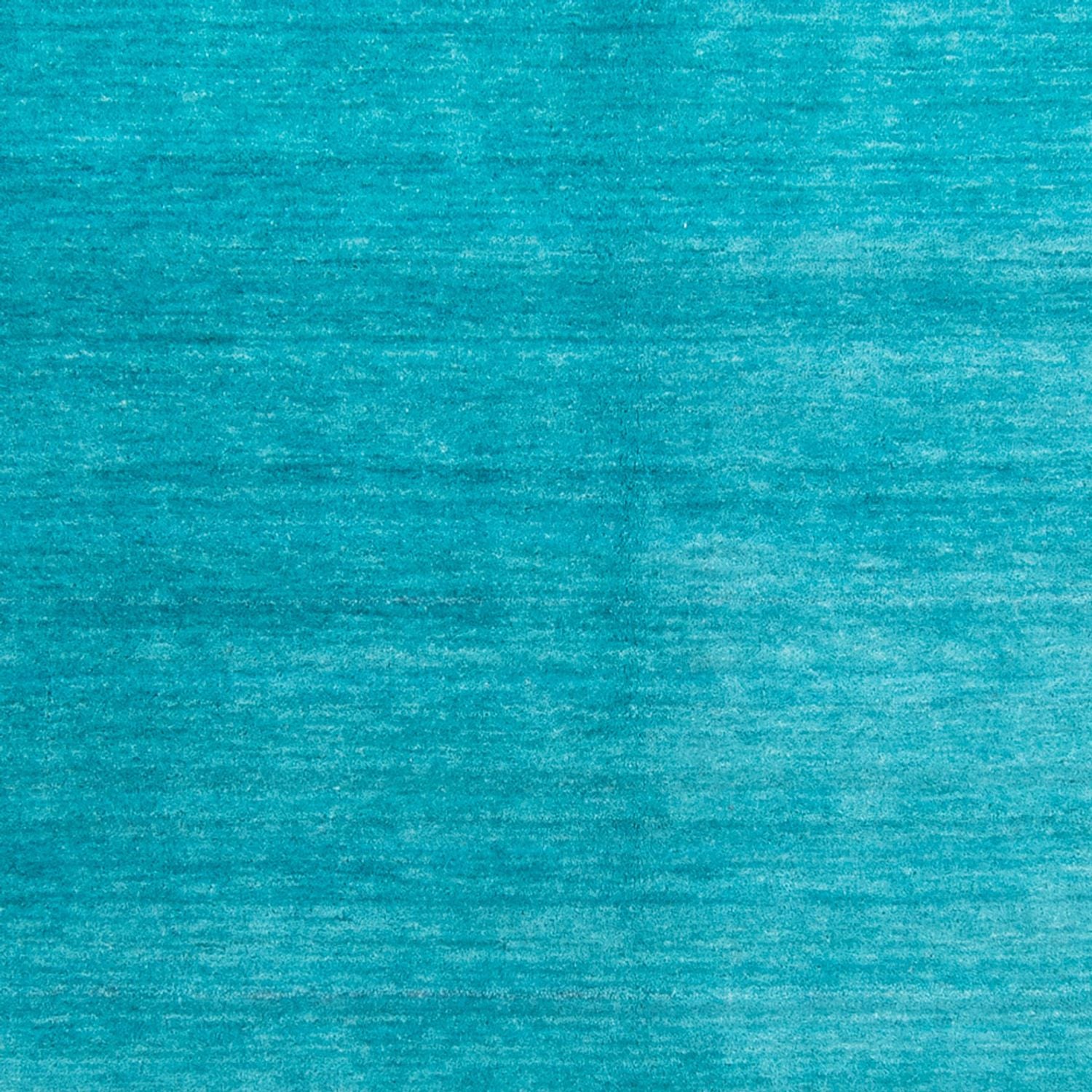 Alfombra Gabbeh - Softy cuadrado  - 200 x 200 cm - turquesa