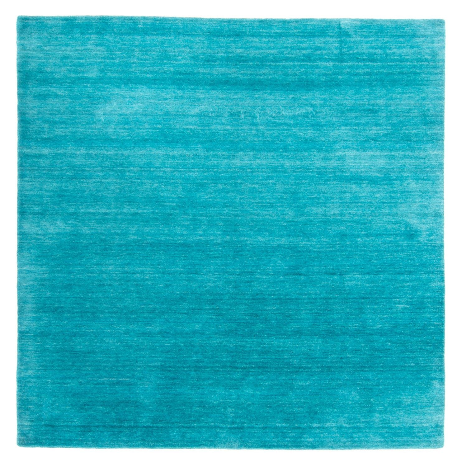 Alfombra Gabbeh - Softy cuadrado  - 200 x 200 cm - turquesa