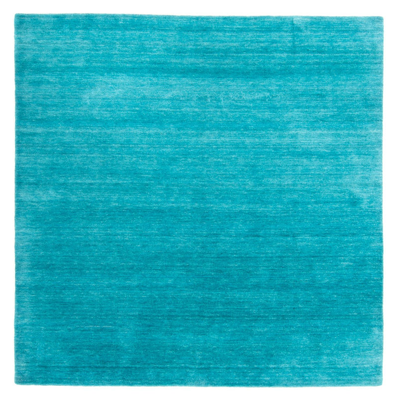 Alfombra Gabbeh - Softy cuadrado  - 200 x 200 cm - turquesa