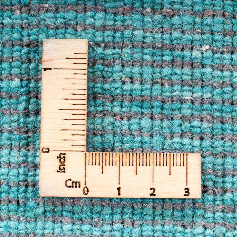 Alfombra Gabbeh - Softy cuadrado  - 200 x 200 cm - turquesa