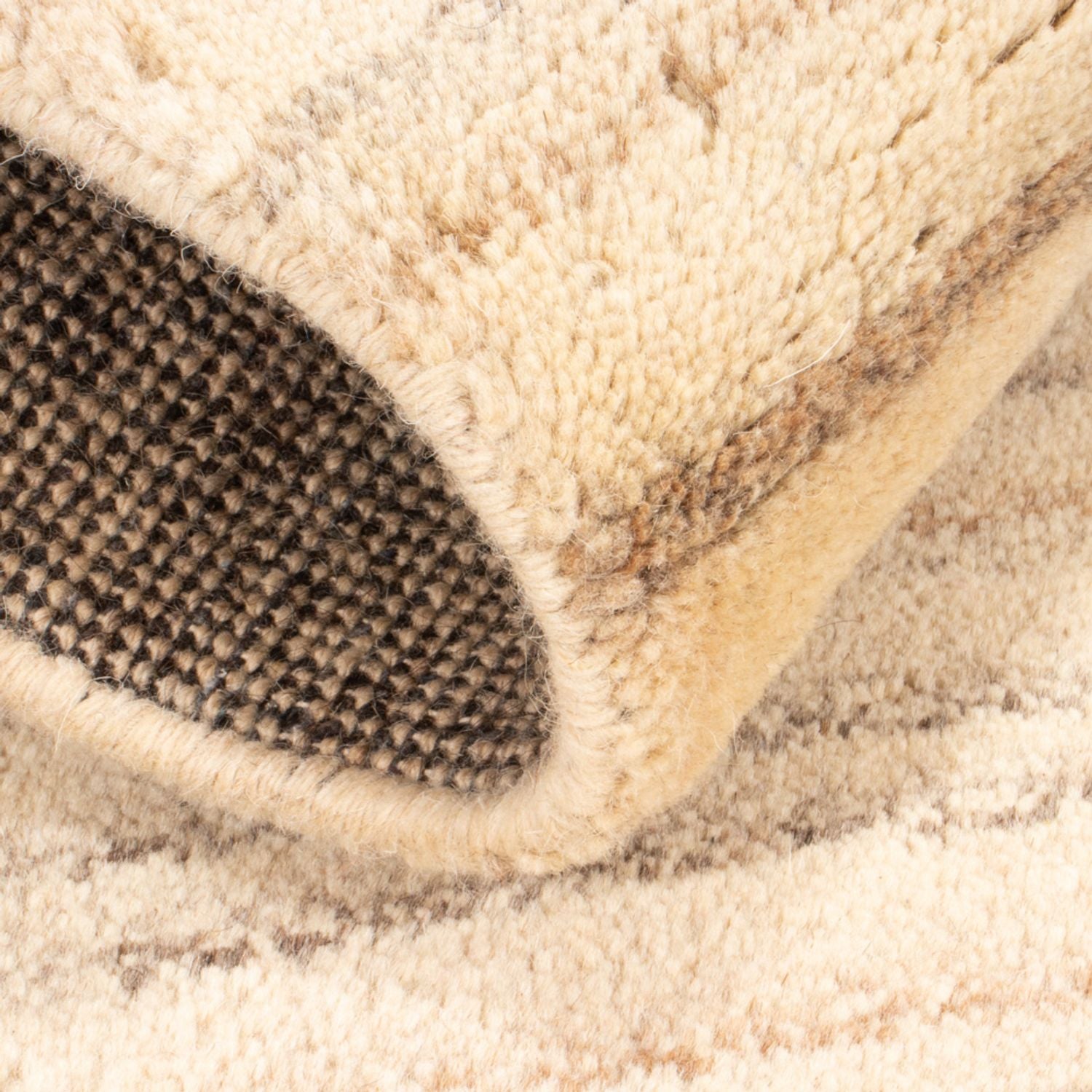 Alfombra Gabbeh - Indus - 110 x 60 cm - natural