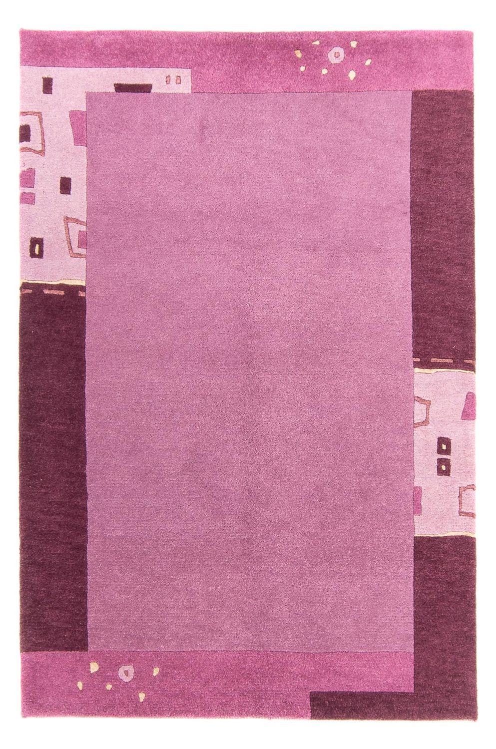 Alfombra de Nepal - 180 x 123 cm - púrpura
