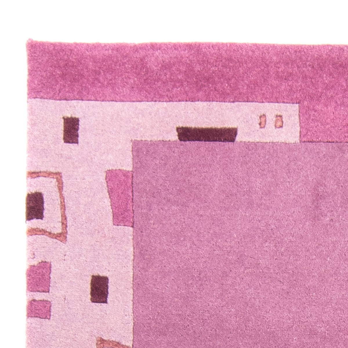 Alfombra de Nepal - 180 x 123 cm - púrpura