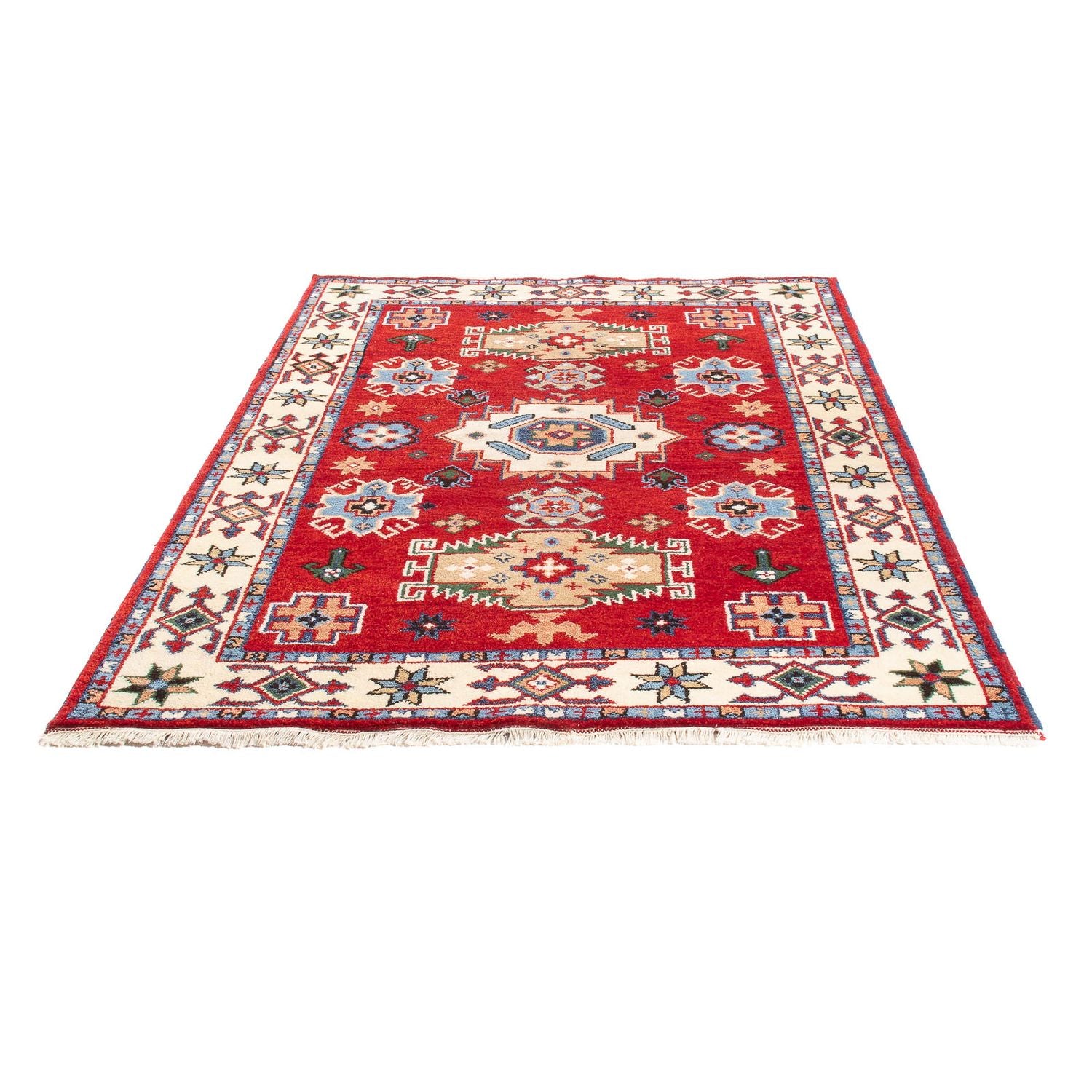 Alfombra Ziegler - Kazak - 203 x 147 cm - rojo
