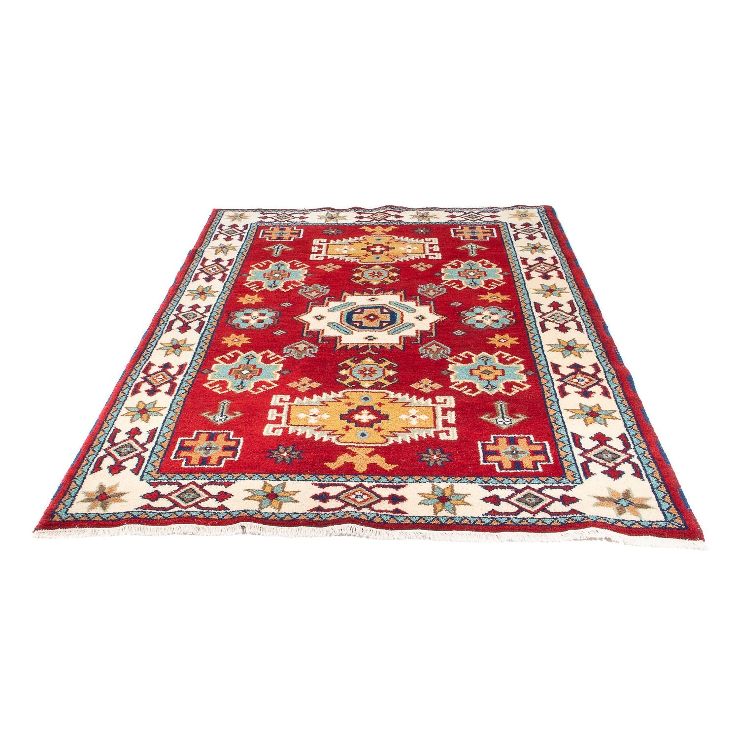 Alfombra Ziegler - Kazak - 200 x 142 cm - rojo