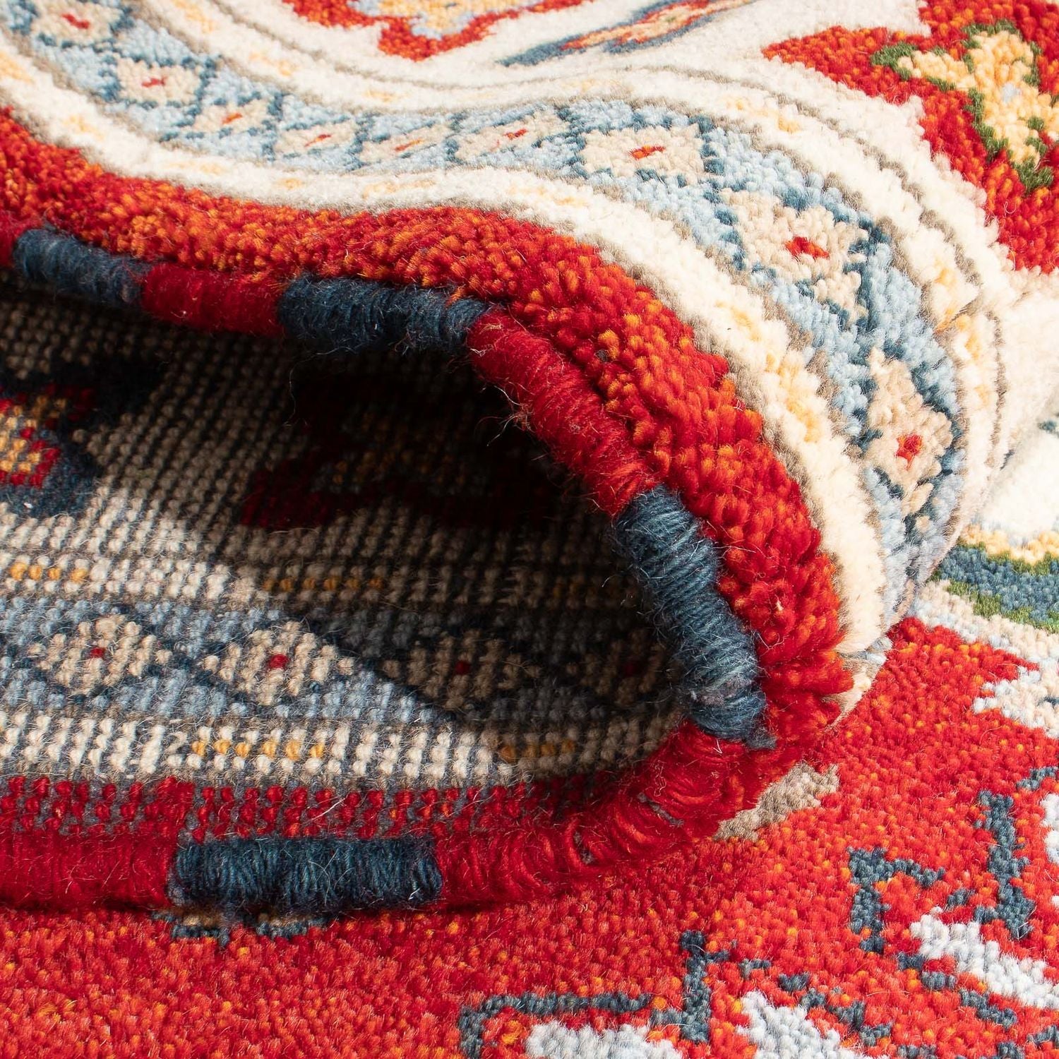 Alfombra Ziegler - Kazak - 198 x 144 cm - rojo