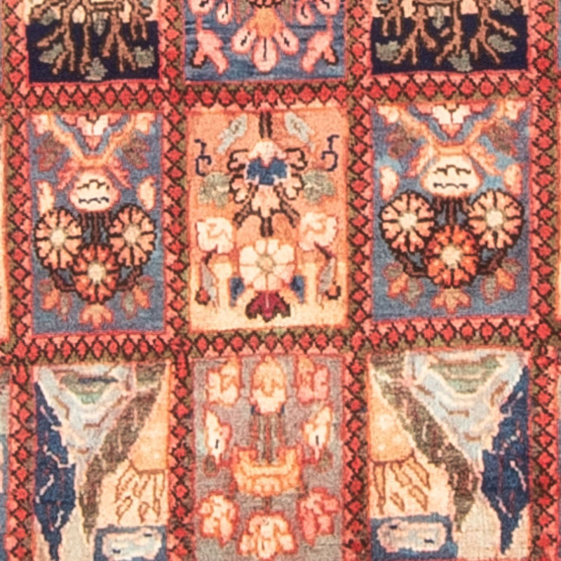 Alfombra persa - Ghom - 128 x 105 cm - multicolor