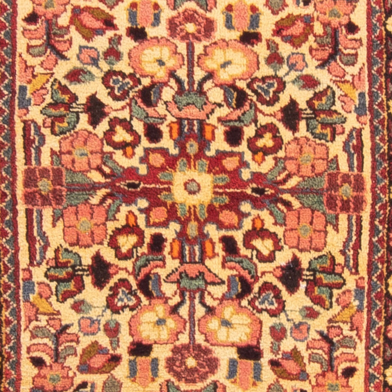 Alfombra de pasillo Alfombra persa - Nómada - 205 x 75 cm - amarillo