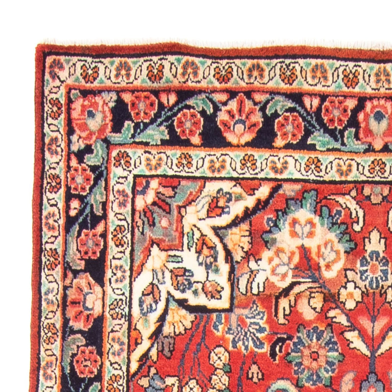 Alfombra persa - Clásica - 222 x 130 cm - rojo