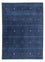 Alfombra Gabbeh - Loribaft Softy - 240 x 174 cm - azul oscuro