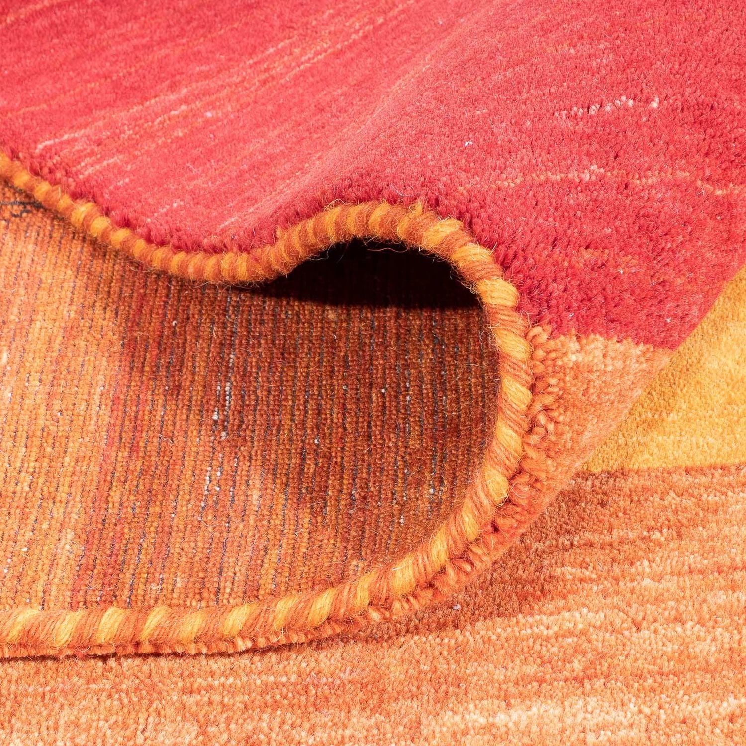 Alfombra Gabbeh - Loribaft Softy - 242 x 168 cm - multicolor