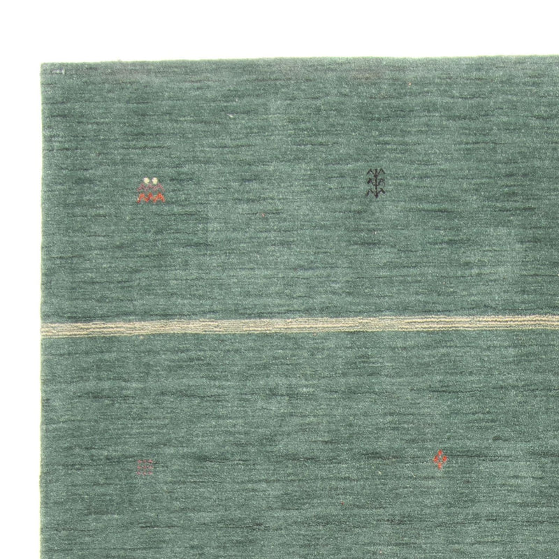 Alfombra Gabbeh - Loribaft Softy - 250 x 200 cm - verde