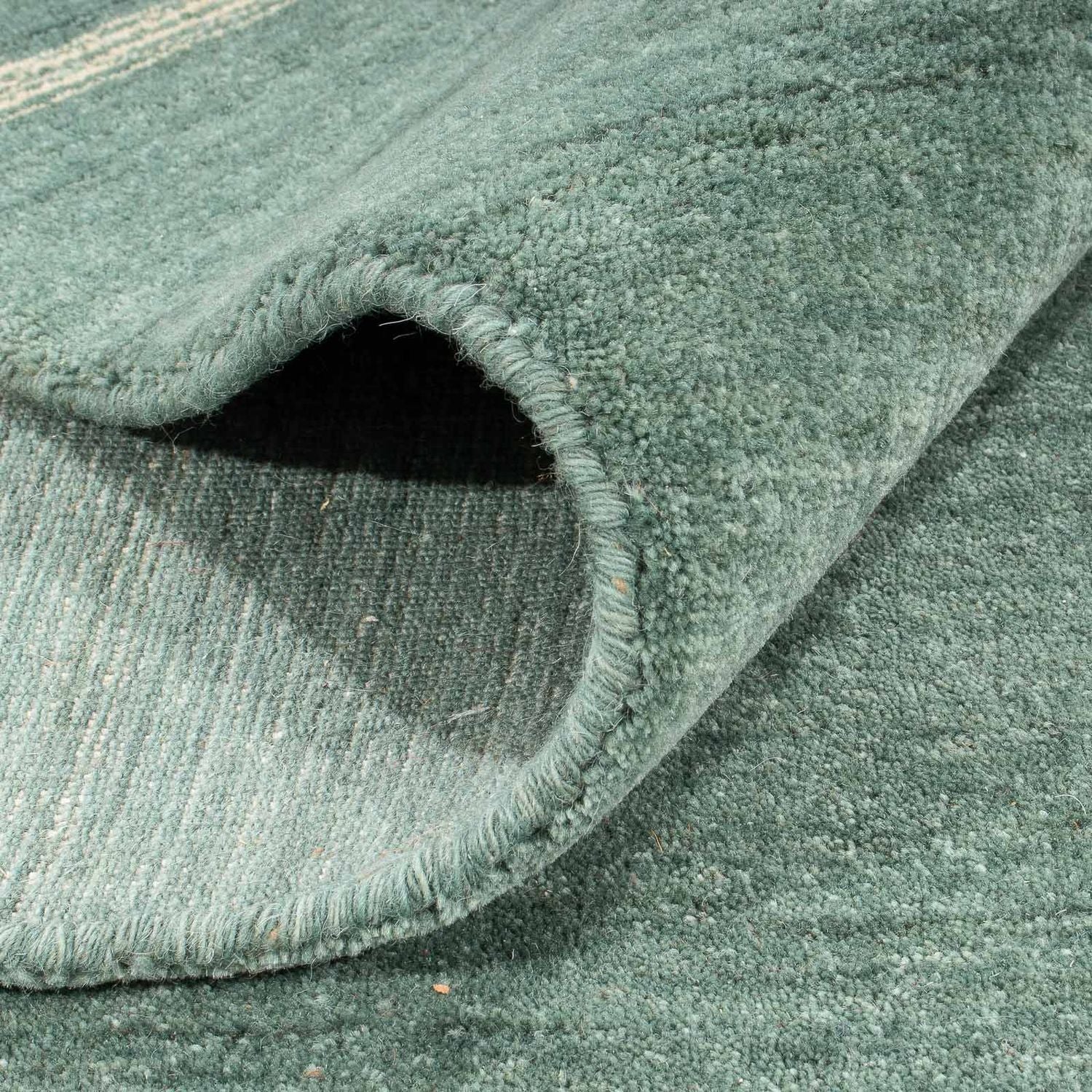 Alfombra Gabbeh - Loribaft Softy - 250 x 200 cm - verde