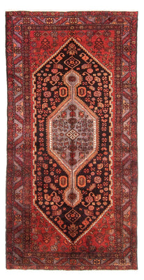 Alfombra de pasillo Alfombra persa - Nómada - 287 x 150 cm - azul oscuro