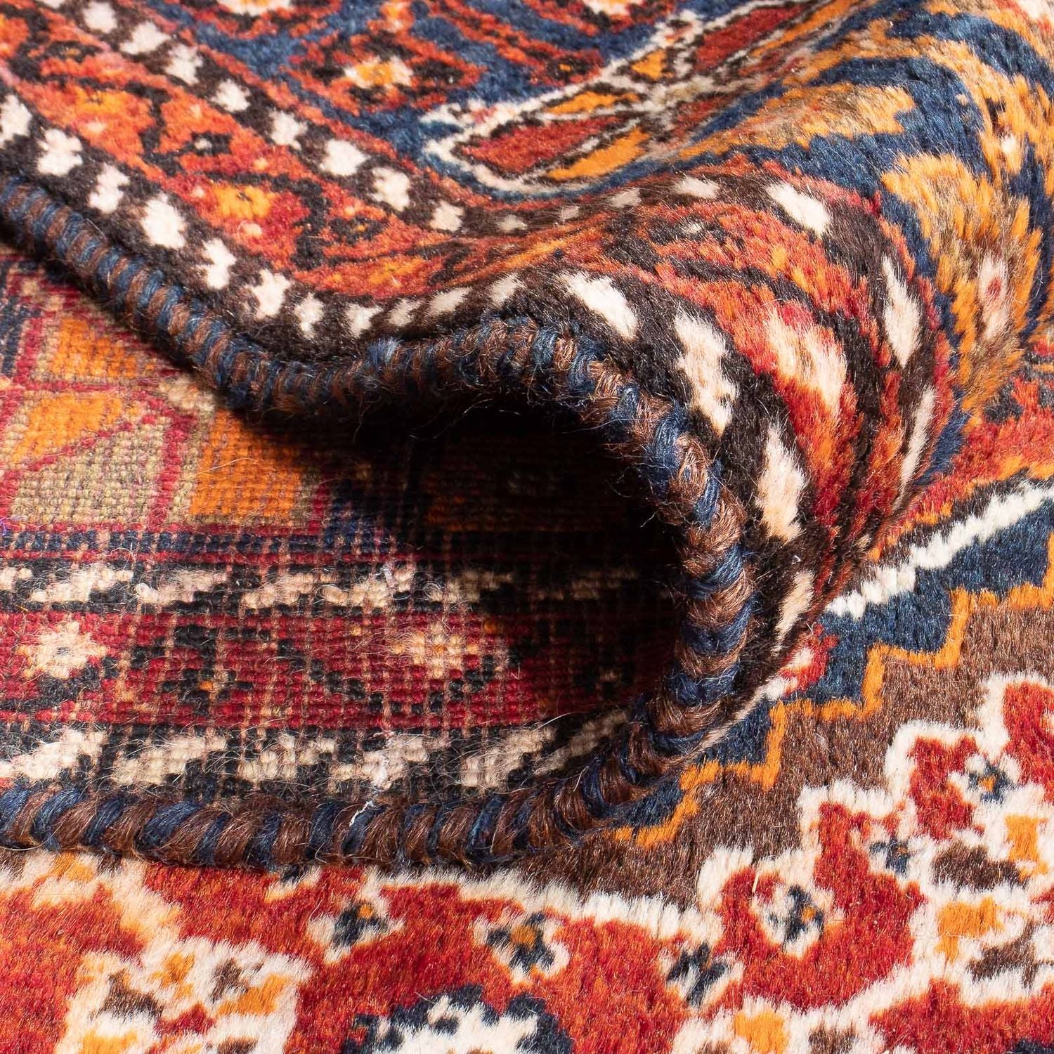 Alfombra persa - Nómada - 255 x 160 cm - naranja