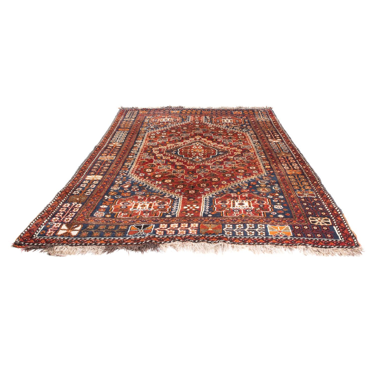 Alfombra persa - Nómada - 255 x 160 cm - naranja