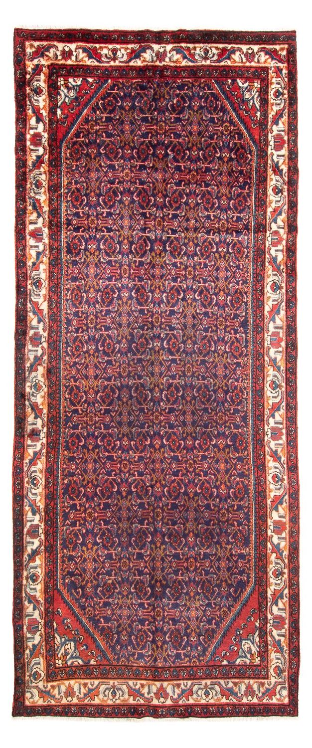 Alfombra de pasillo Alfombra persa - Nómada - 372 x 153 cm - azul oscuro