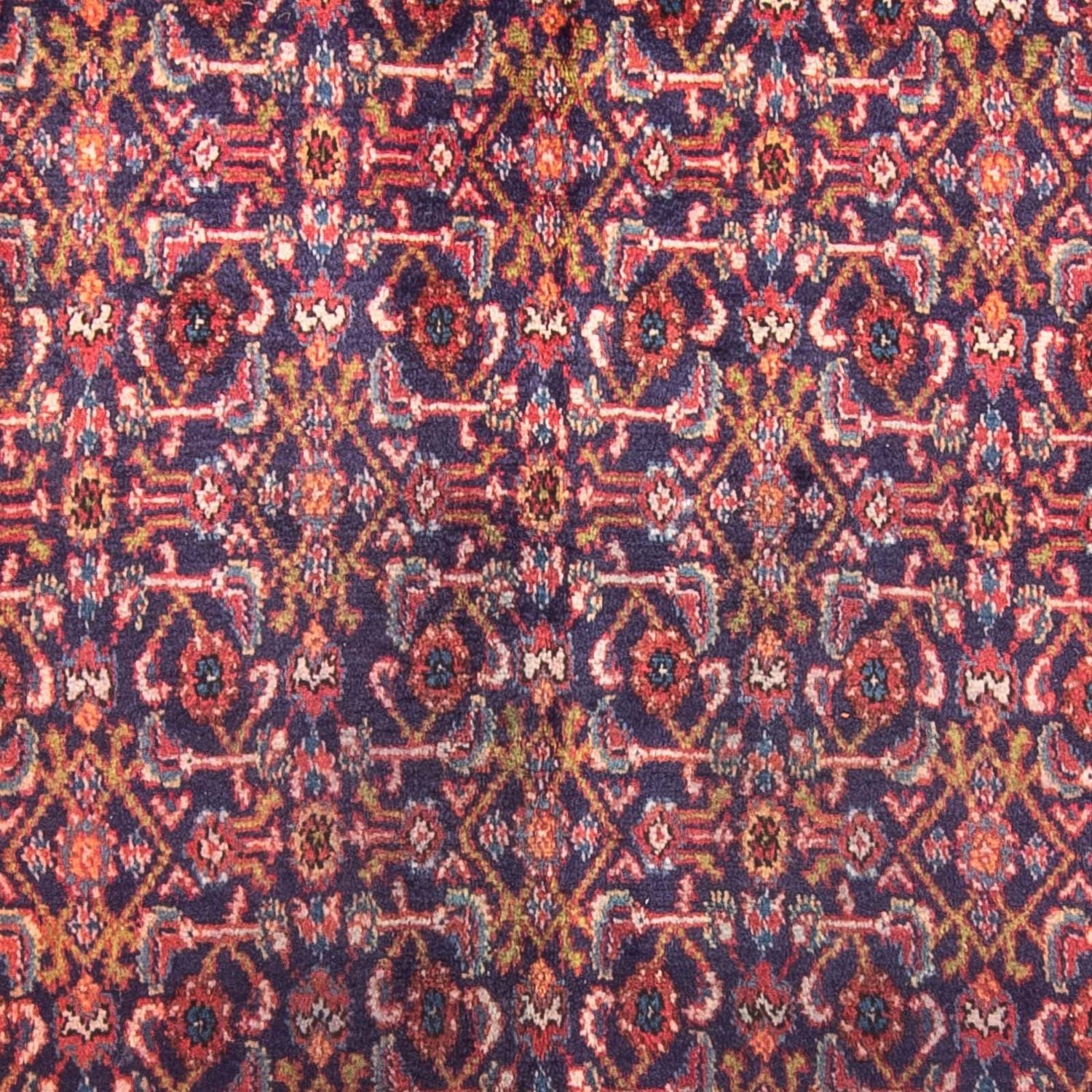 Alfombra de pasillo Alfombra persa - Nómada - 372 x 153 cm - azul oscuro
