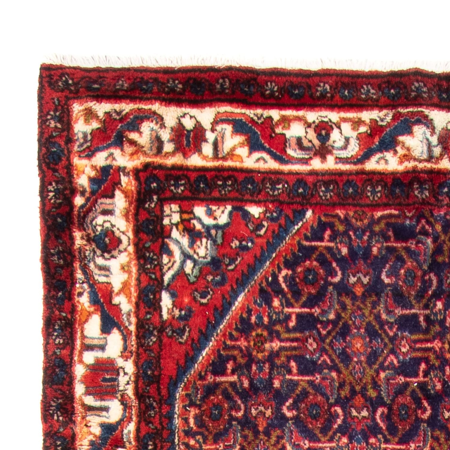 Alfombra de pasillo Alfombra persa - Nómada - 372 x 153 cm - azul oscuro