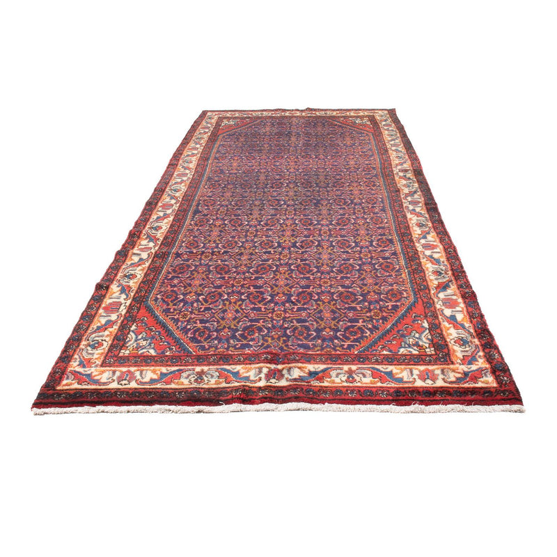 Alfombra de pasillo Alfombra persa - Nómada - 372 x 153 cm - azul oscuro