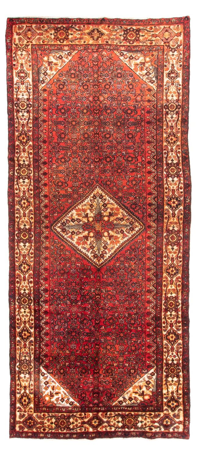 Alfombra de pasillo Alfombra persa - Nómada - 420 x 170 cm - naranja