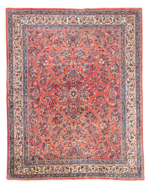 Alfombra persa - Clásica - 254 x 203 cm - salmón