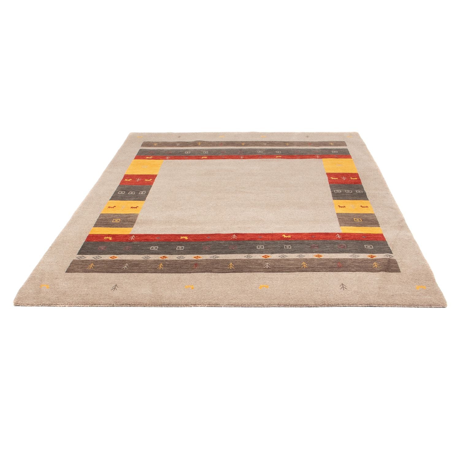Alfombra Gabbeh - Loribaft Softy - 234 x 172 cm - multicolor