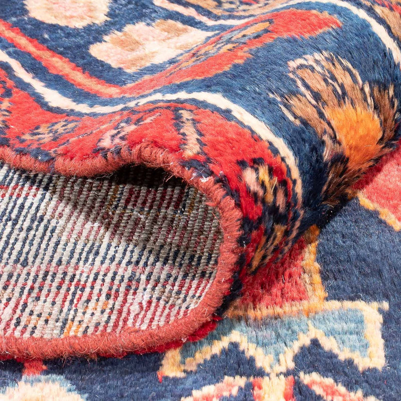 Alfombra persa - Nómada - 274 x 150 cm - azul oscuro