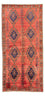 Alfombra de pasillo Alfombra persa - Nómada - 258 x 125 cm - naranja