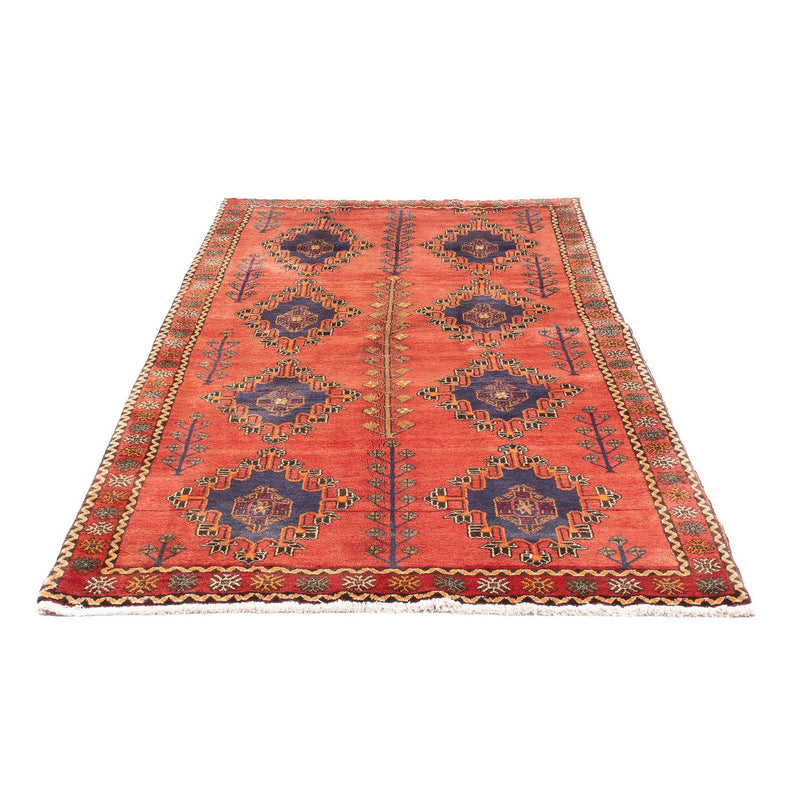 Alfombra de pasillo Alfombra persa - Nómada - 258 x 125 cm - naranja
