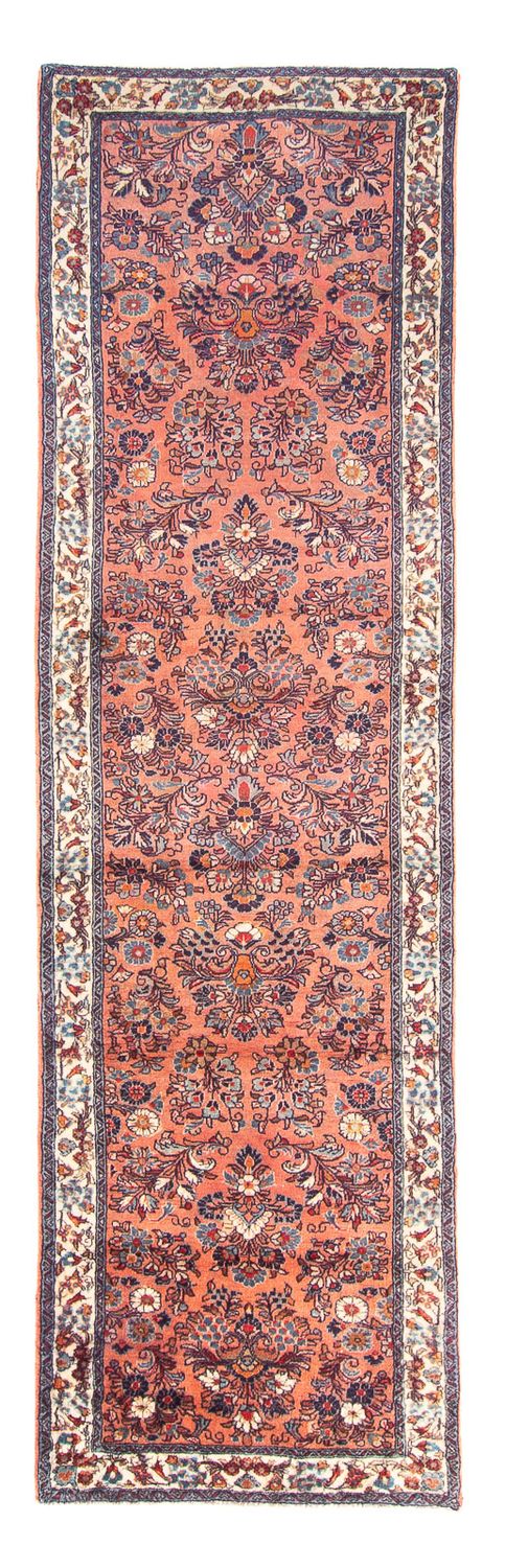 Alfombra de pasillo Alfombra persa - Clásica - 301 x 81 cm - salmón
