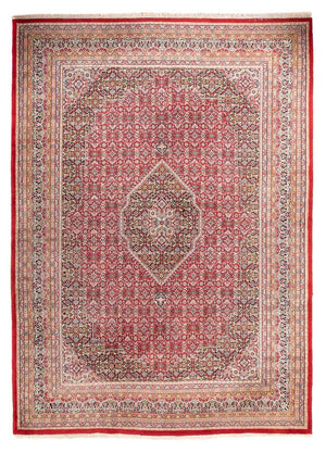Alfombra oriental - Bidjar - Indus - 407 x 305 cm - rojo