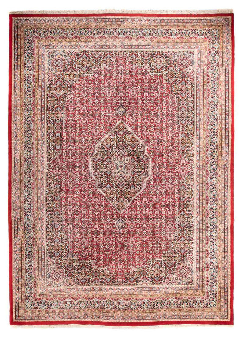 Alfombra oriental - Bidjar - Indus - 407 x 305 cm - rojo