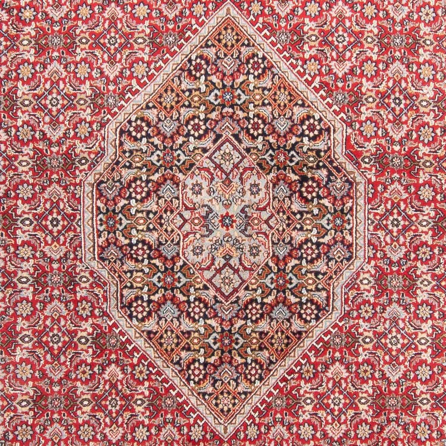 Alfombra oriental - Bidjar - Indus - 407 x 305 cm - rojo