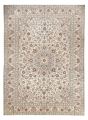 Alfombra persa - Keshan - 398 x 295 cm - beige