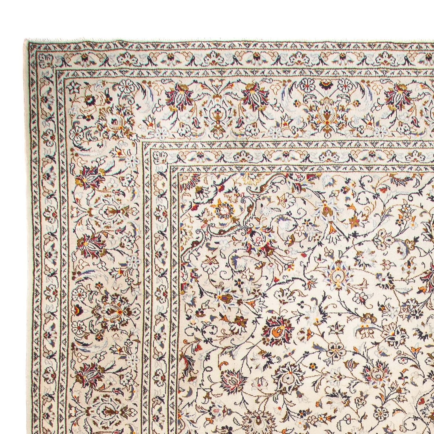 Alfombra persa - Keshan - 398 x 295 cm - beige