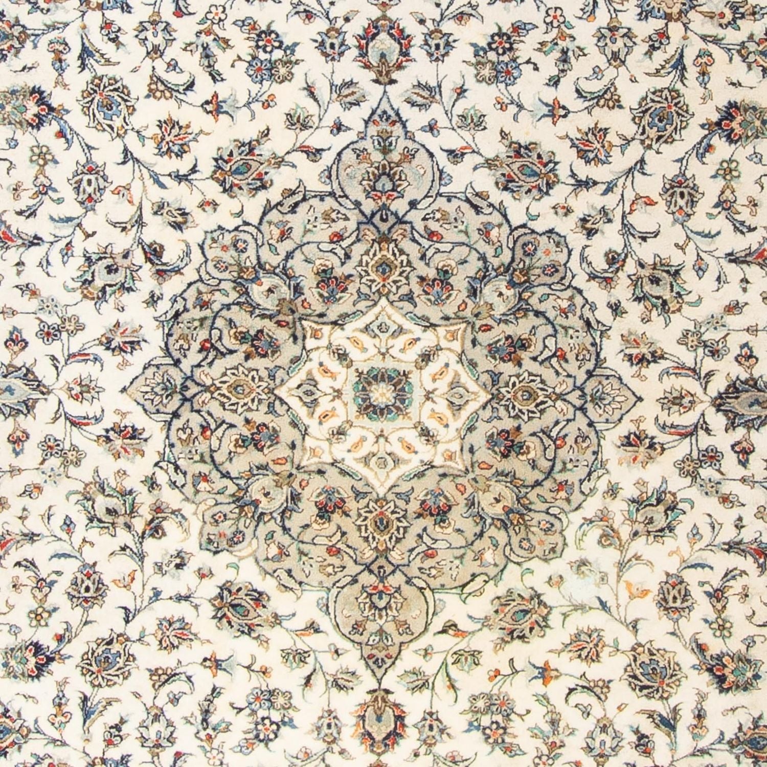 Alfombra persa - Keshan - 356 x 250 cm - beige