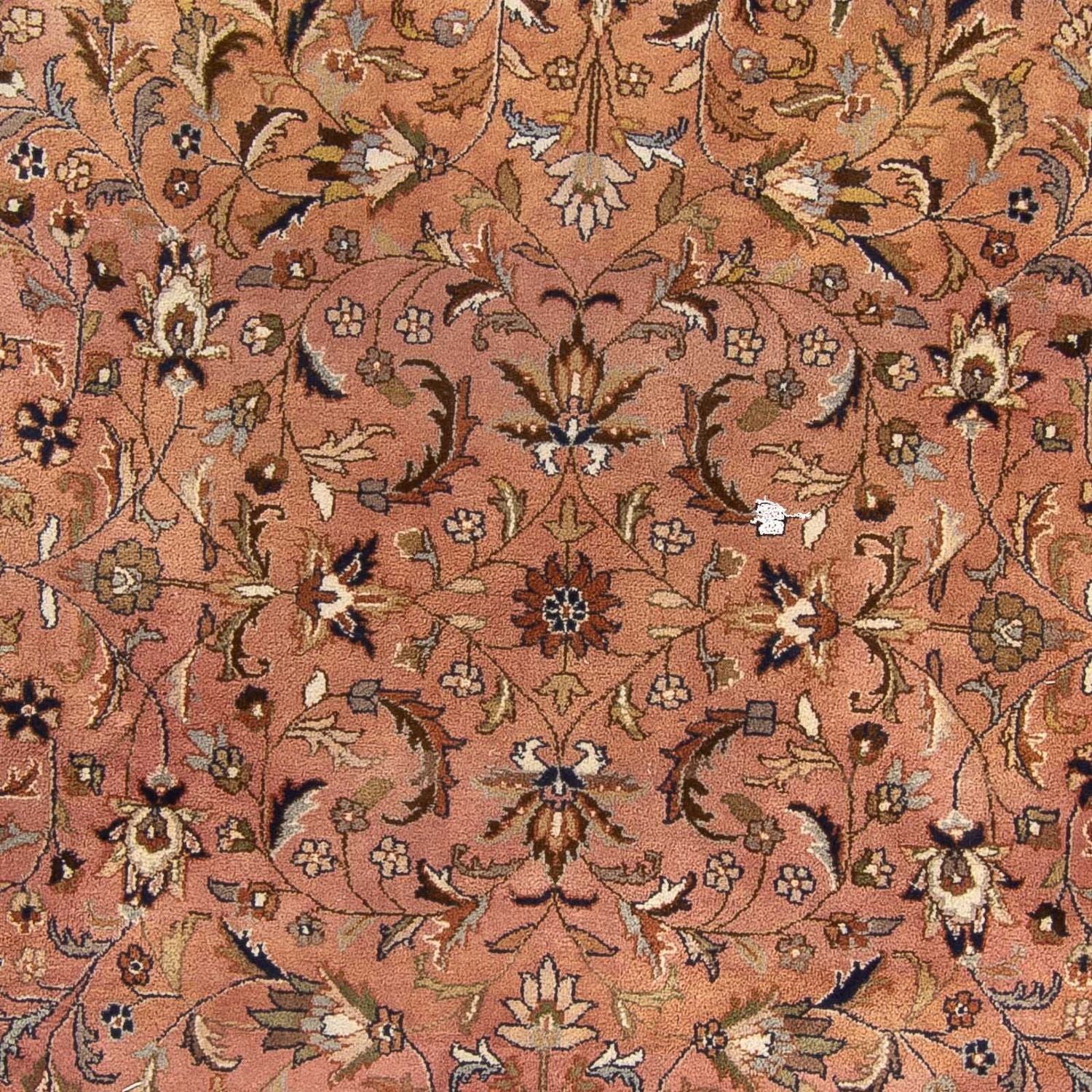 Alfombra oriental - Indus redondo  - 245 x 245 cm - salmón