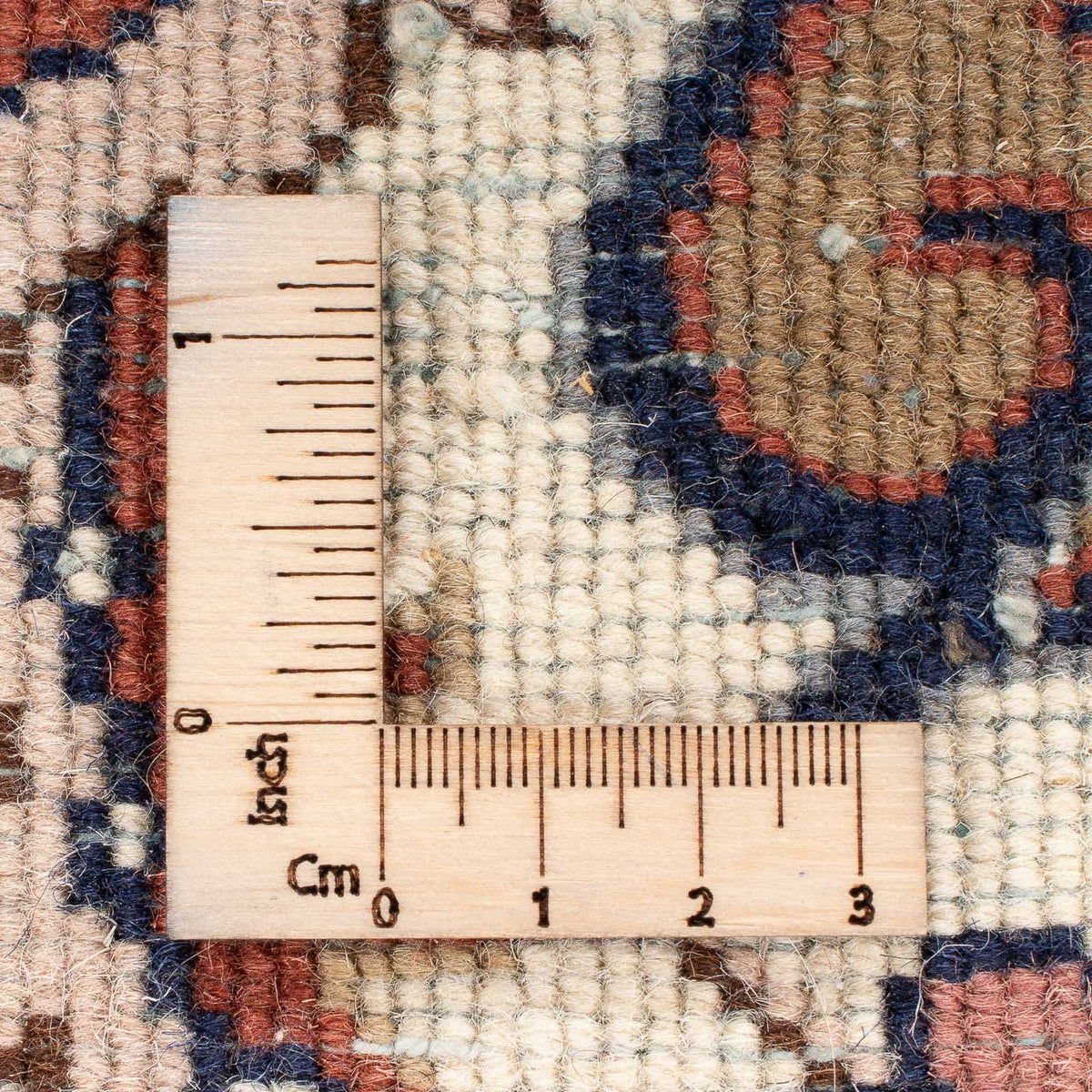 Alfombra oriental - Indus redondo  - 245 x 245 cm - salmón