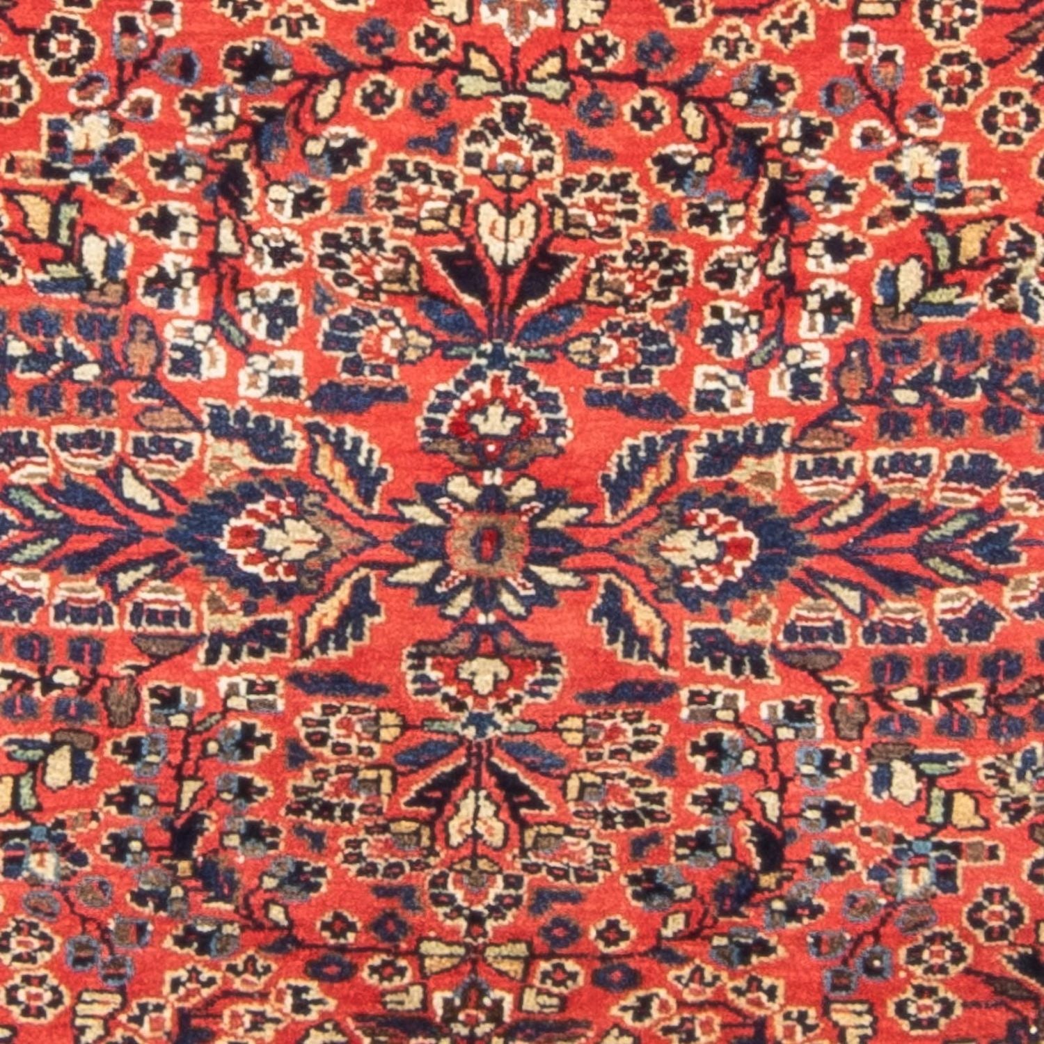 Alfombra persa - Clásica - 140 x 107 cm - naranja