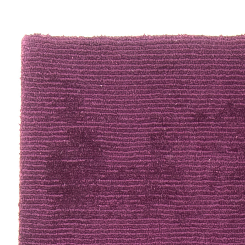 Alfombra de pasillo Alfombra Gabbeh - Softy - 245 x 85 cm - púrpura