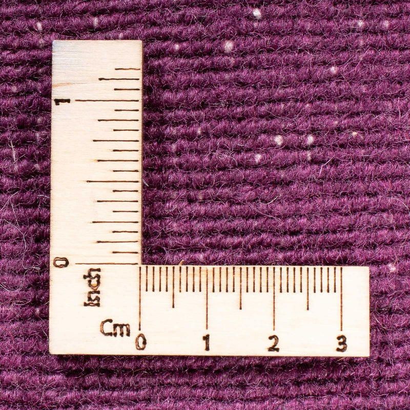 Alfombra de pasillo Alfombra Gabbeh - Softy - 245 x 85 cm - púrpura